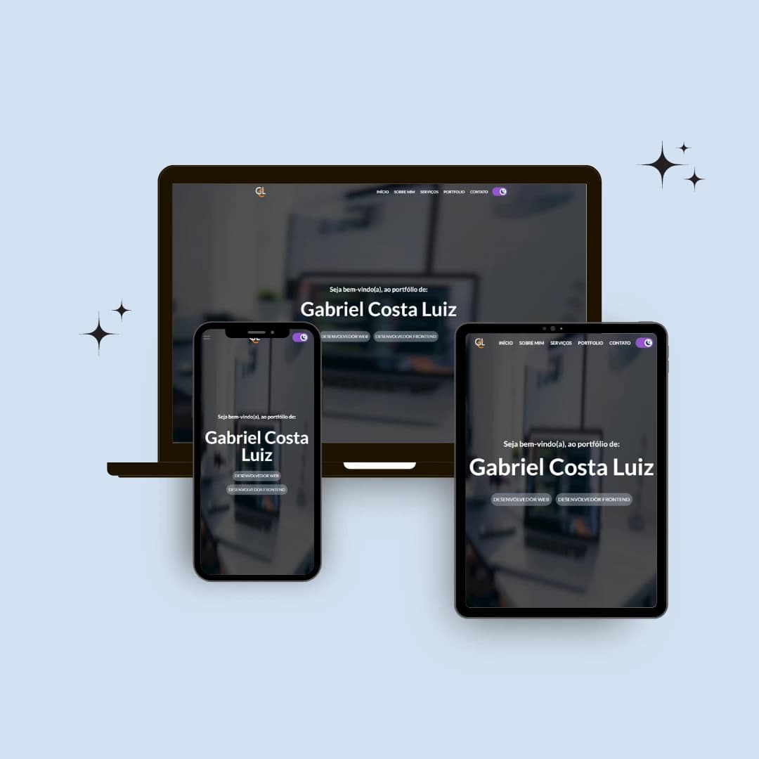 Site Gabriel Costa Luiz